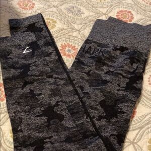 Gymshark Gray Camo Leggings